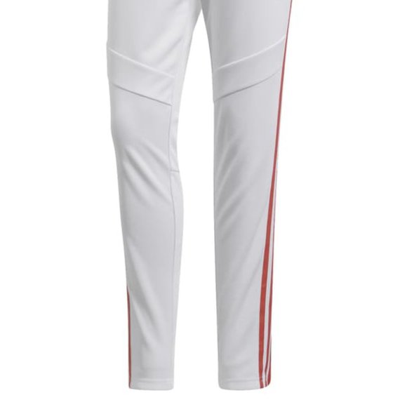 NWT ADIDAS Women Metallic CLIMACOOL Tiro 19 Active Training Pants in White Nude - Picture 7 of 10